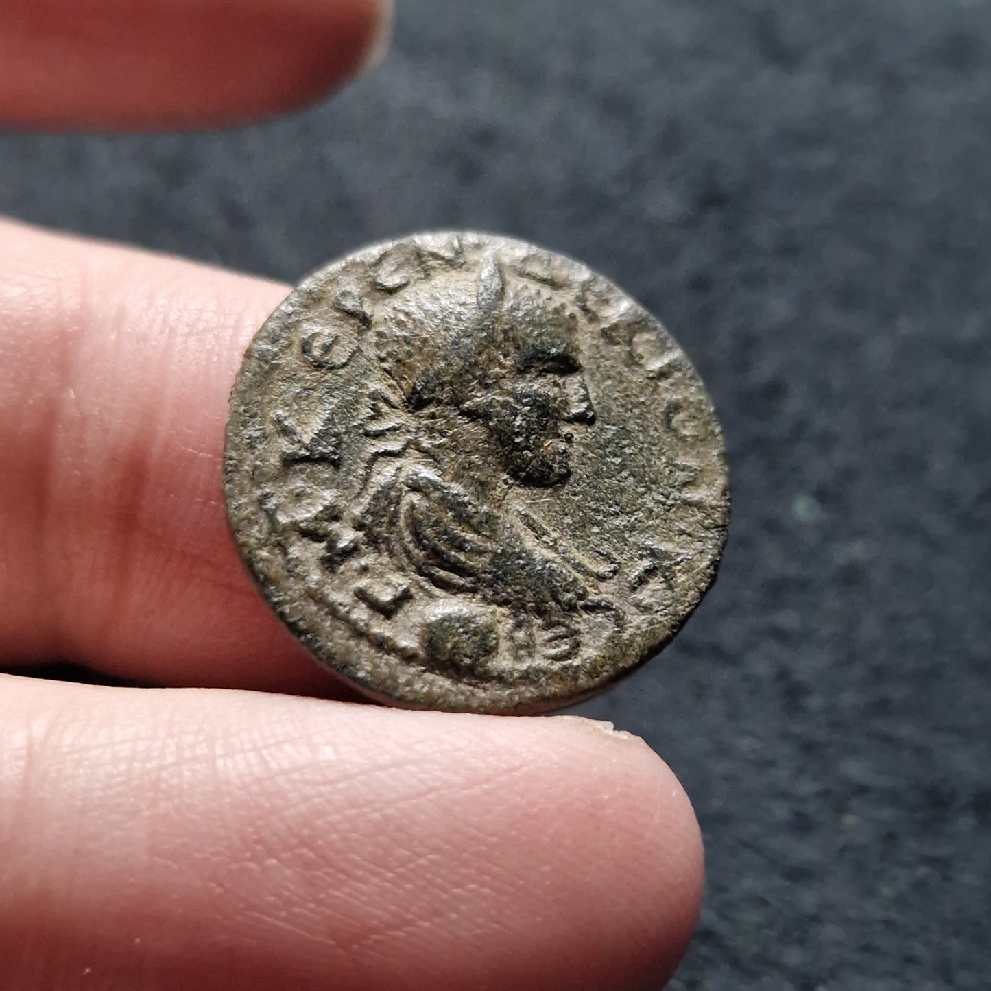 Scarce - Herennius Etruscus, AE23 of Perge, Pamphylia. 251.AD