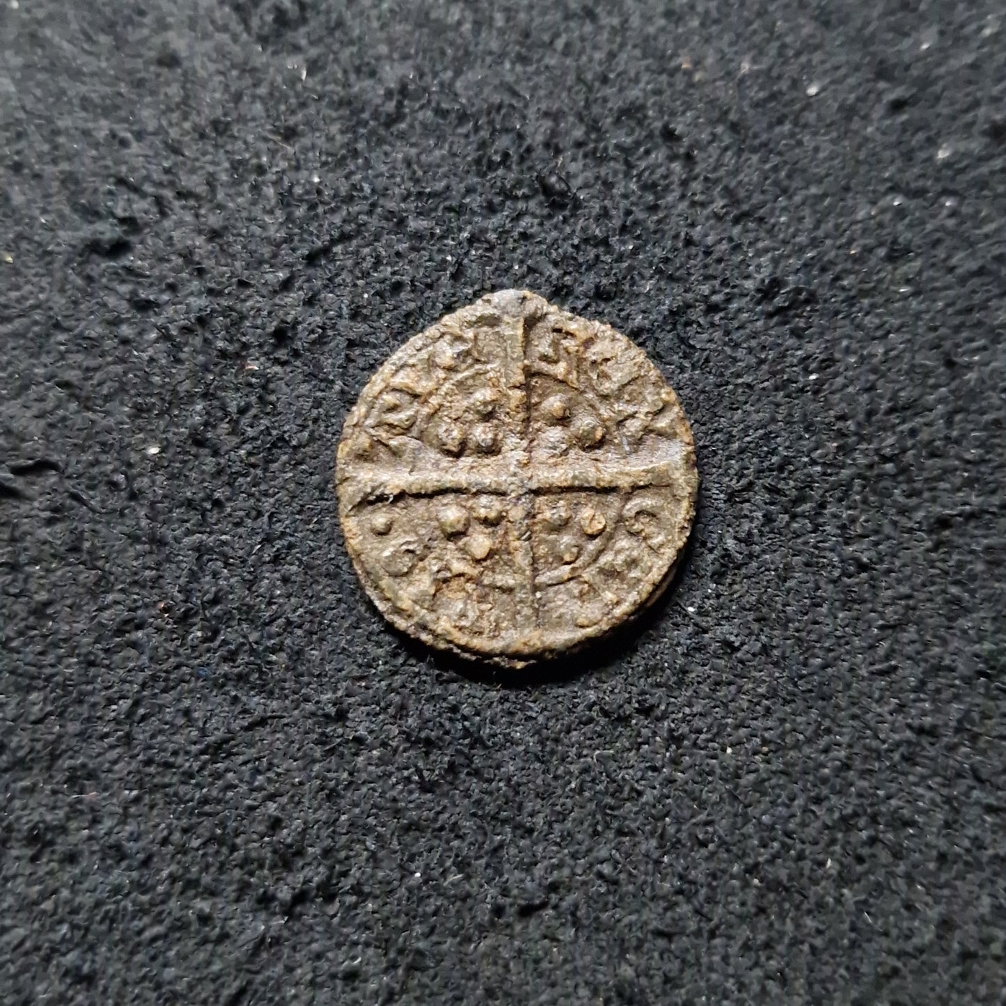 Medieval Boy Bishop Token. Circa, 15th century AD. Lead