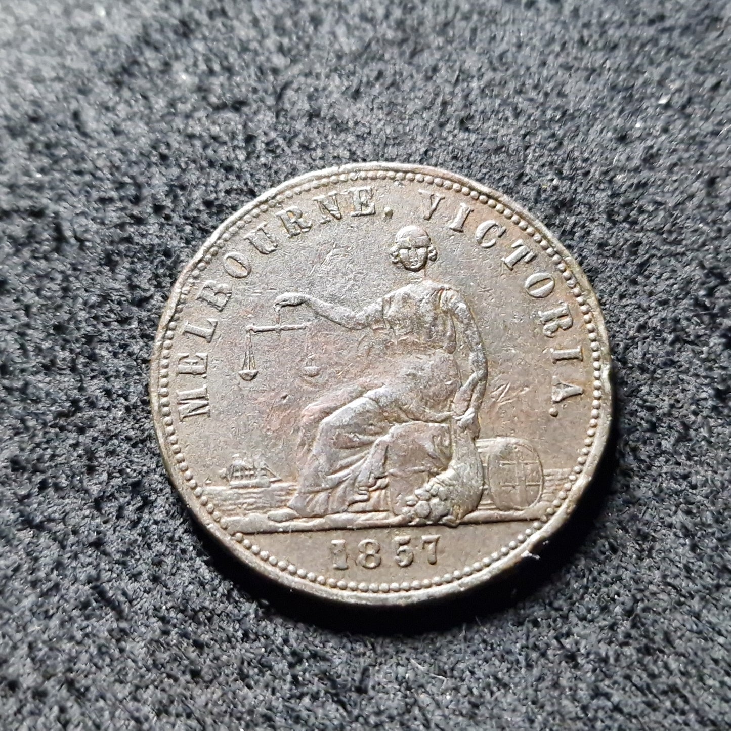 1857, Australia - Melbourne. Hide & De Carle