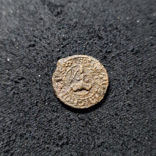 Medieval Boy Bishop Token.  Circa, 15th century AD. Lead