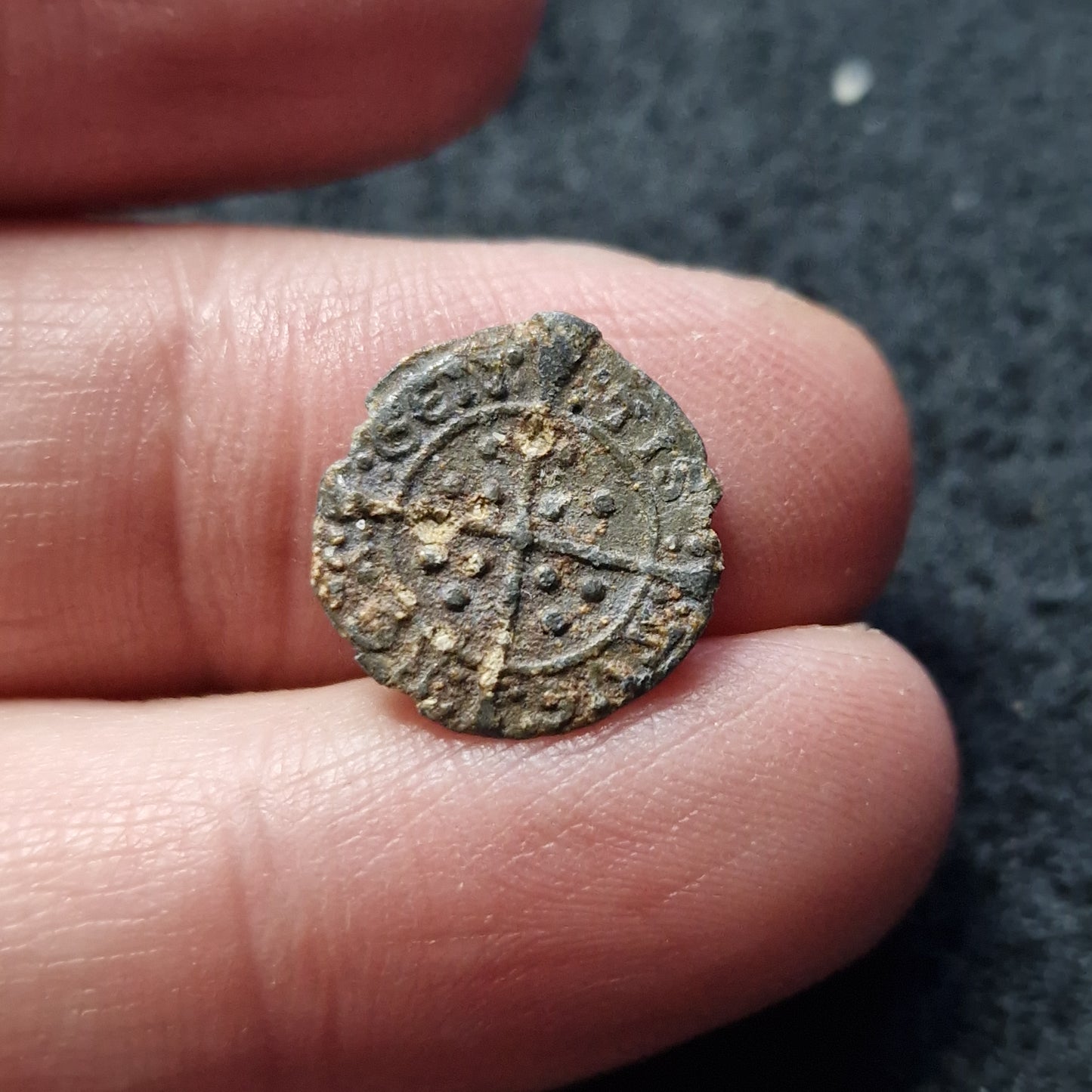 15th Century Boy Bishop Lead Token – Medieval Religious Token