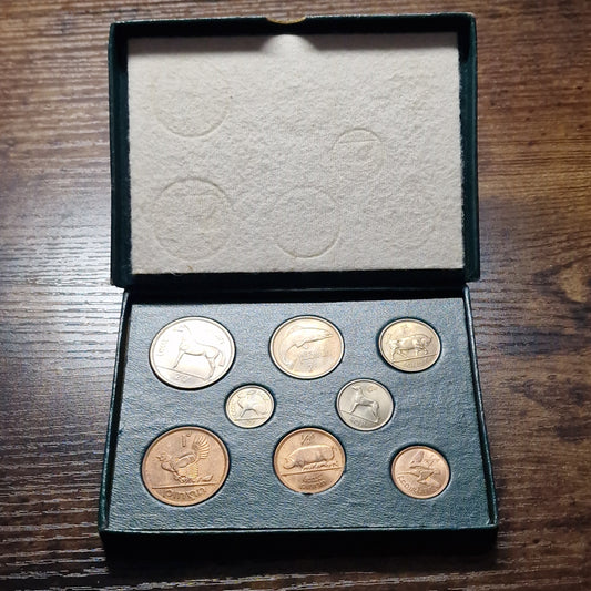 Coins of Ireland Set – Original Presentation Box & Documents (1949-1953)